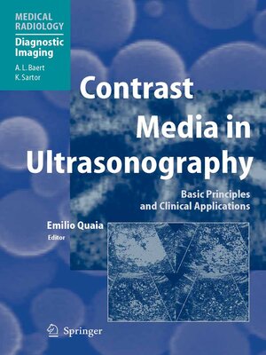 cover image of Contrast Media in Ultrasonography